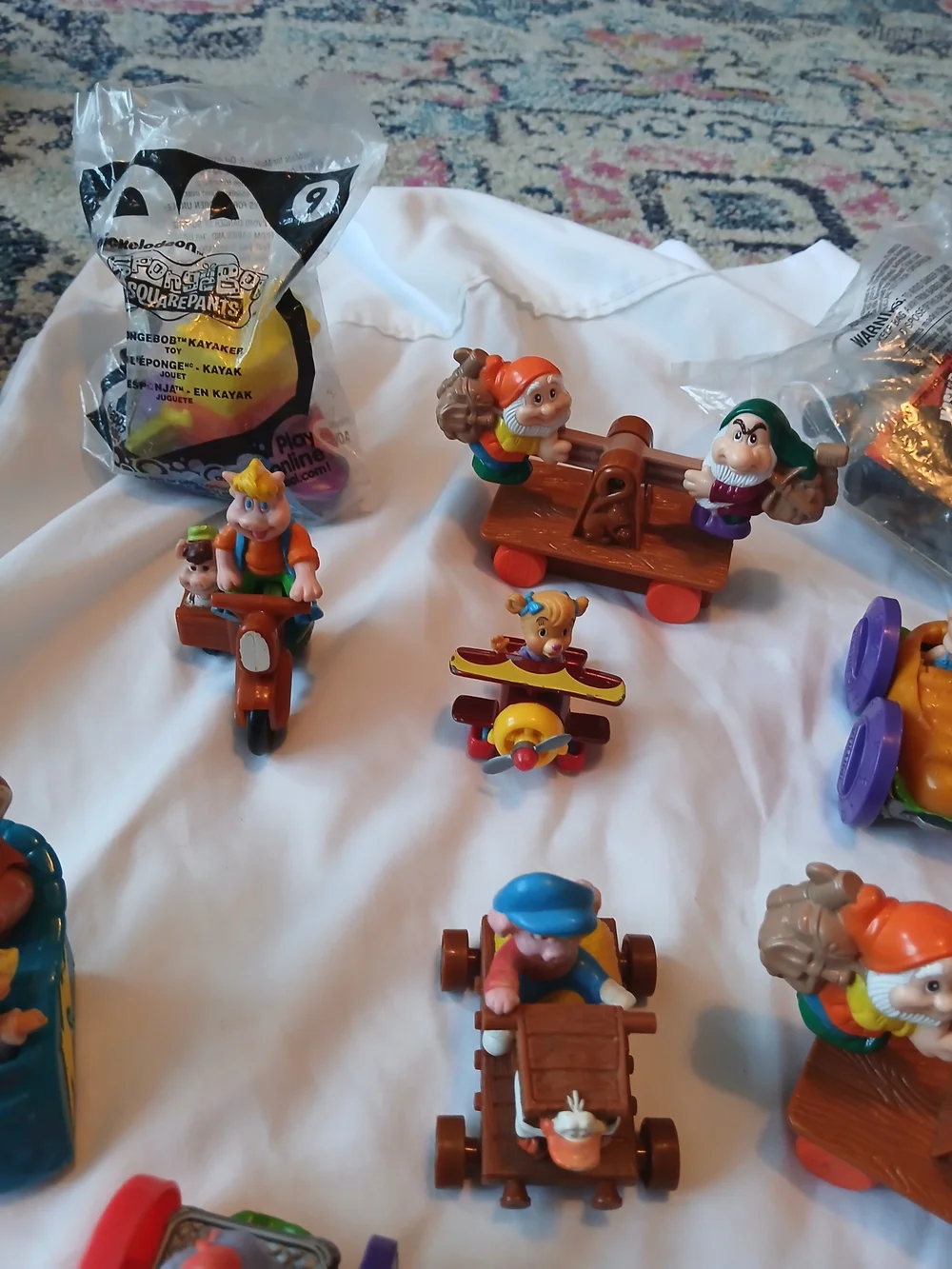 McDonald's Vintage And Newer Disney Characters